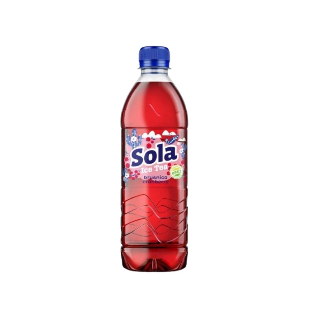 LEDENI ČAJ SOLA BRESKEV 0,5L PET 12 KOS