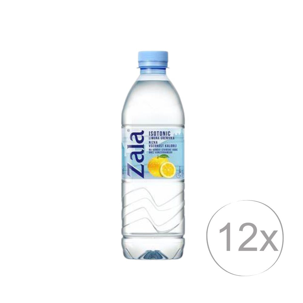 VODA ZALA ISO LIMONA GRENIVKA 0,5L PET 12 KOS