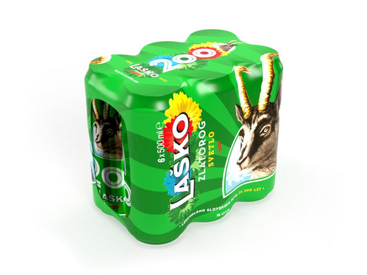 PIVO LAŠKO ZLATOROG 0,5L PLC 6/1