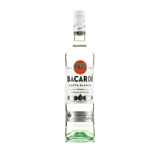 RUM BACARDI CARTA BLANCA 37,5% 1L