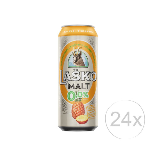 LAŠKO MALT ANANAS 0,5L PLC 24 KOS
