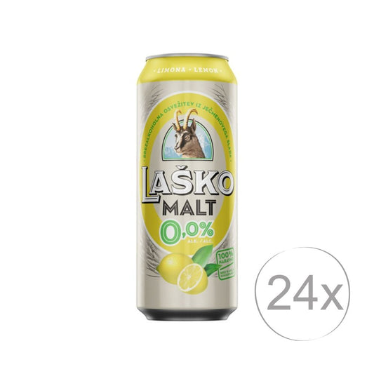 LAŠKO MALT LIMONA 0,0% 0,5L PLC 24 KOS
