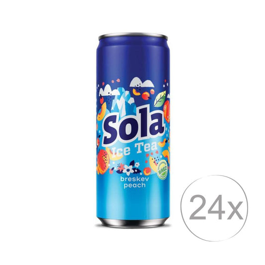 LEDENI ČAJ SOLA BRESKEV 0,33L PLC 24 KOS