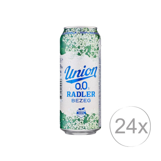 RADLER UNION BEZEG 0,0% 0,5L PLC 24 KOS