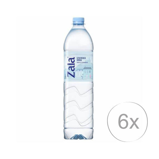 VODA ZALA 1,5L PET 6 KOS