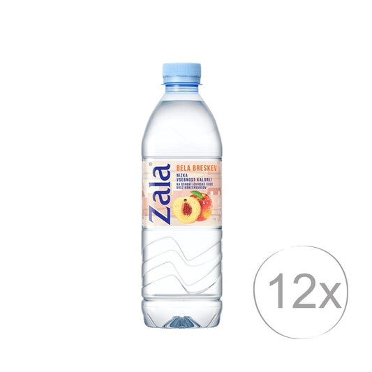 VODA ZALA BELA BRESKEV 0,5L PET 12 KOS