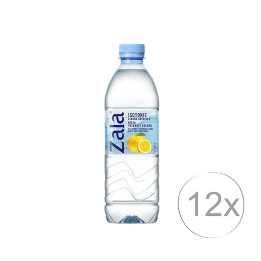 VODA ZALA ISO LIMONA GRENIVKA 0,5L PET 12 KOS